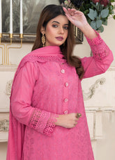 Icon By MR Textile Embroidered Chikankari Karandi Unstitched 3 Piece Suit - MRT24ICK 07